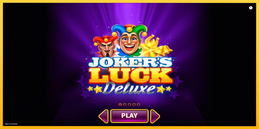 სურათი 1 სათამაშო მანქანა Jokers Luck Deluxe