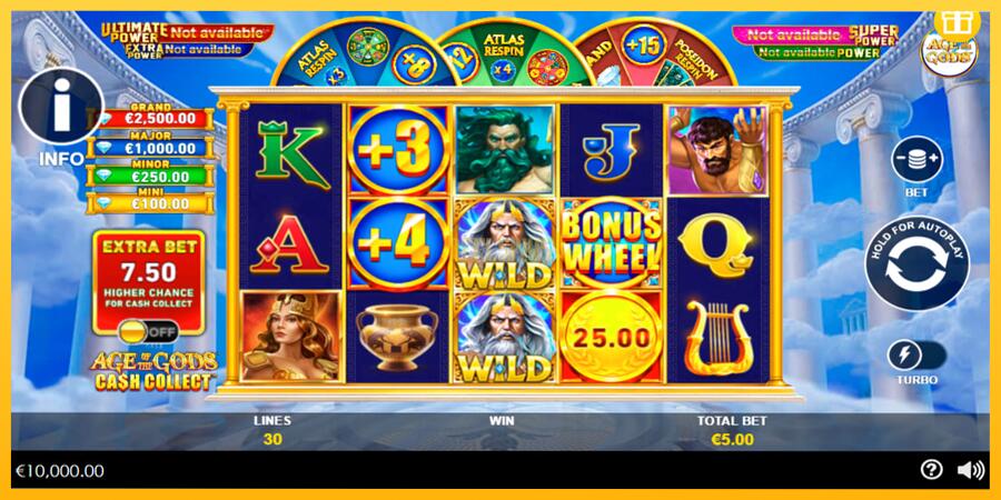 სურათი 1 სათამაშო მანქანა Age of the Gods Cash Collect