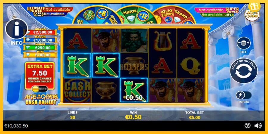 სურათი 2 სათამაშო მანქანა Age of the Gods Cash Collect