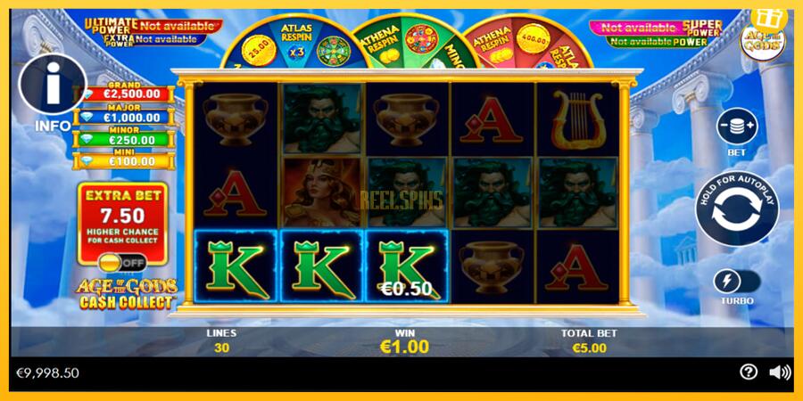 სურათი 4 სათამაშო მანქანა Age of the Gods Cash Collect