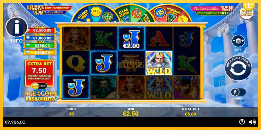 სურათი 5 სათამაშო მანქანა Age of the Gods Cash Collect