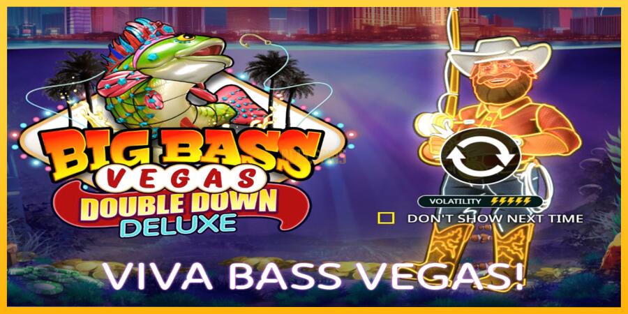 სურათი 1 სათამაშო მანქანა Big Bass Vegas Double Down Deluxe