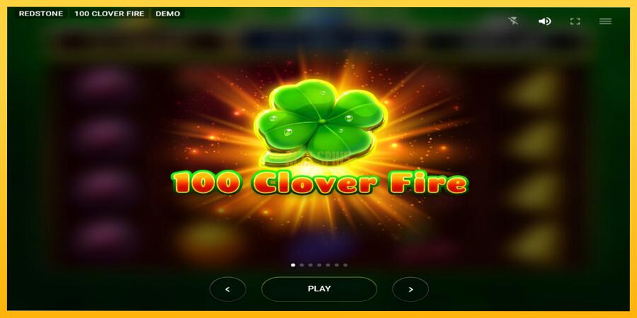 სურათი 1 სათამაშო მანქანა 100 Clover Fire