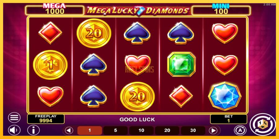 სურათი 2 სათამაშო მანქანა Mega Lucky Diamonds Hold & Win