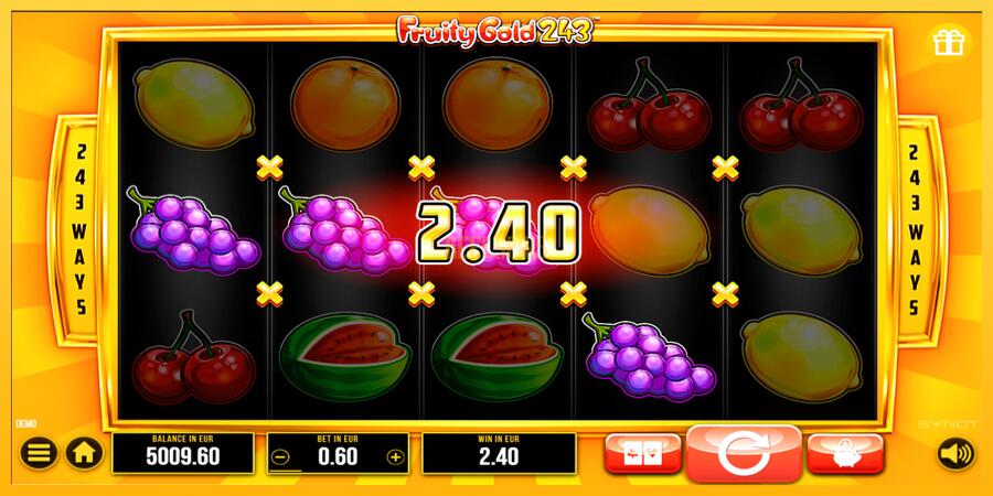 სურათი 2 სათამაშო მანქანა Fruity Gold 243