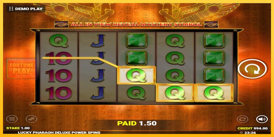 სურათი 3 სათამაშო მანქანა Lucky Pharaoh Deluxe Fortune Play