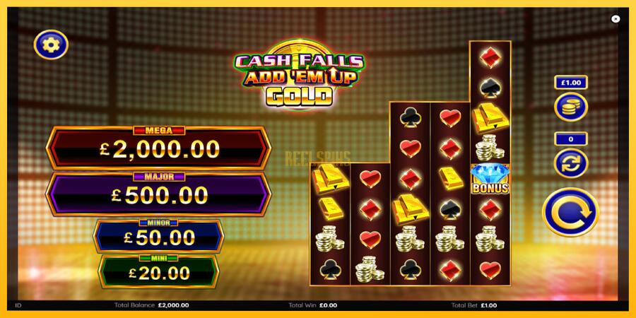 სურათი 2 სათამაშო მანქანა Cash Falls: Add Em Up Gold