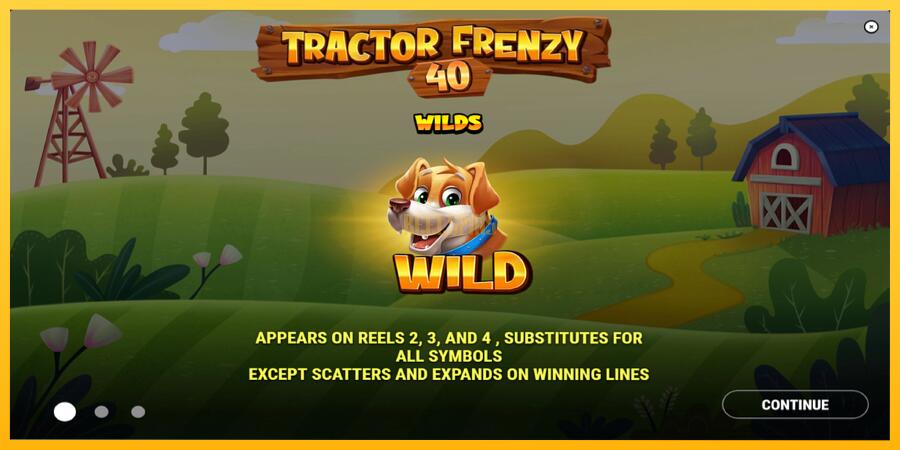 სურათი 1 სათამაშო მანქანა Tractor Frenzy 40