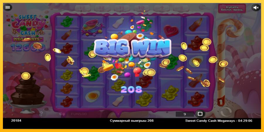 სურათი 3 სათამაშო მანქანა Sweet Candy Cash Megaway