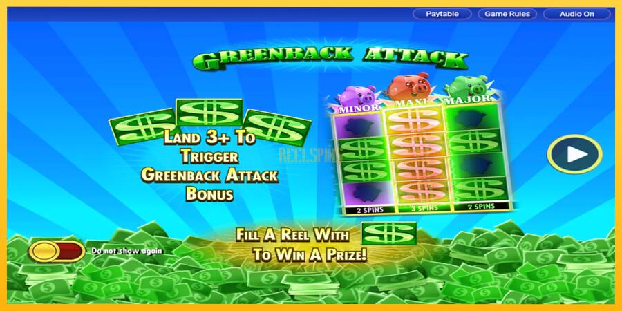 სურათი 4 სათამაშო მანქანა Greenback Attack