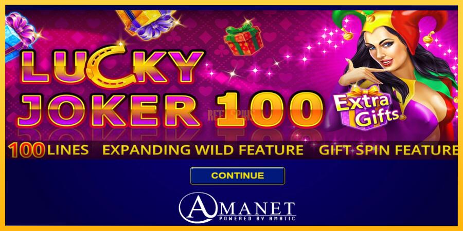 სურათი 1 სათამაშო მანქანა Lucky Joker 100 Extra Gifts