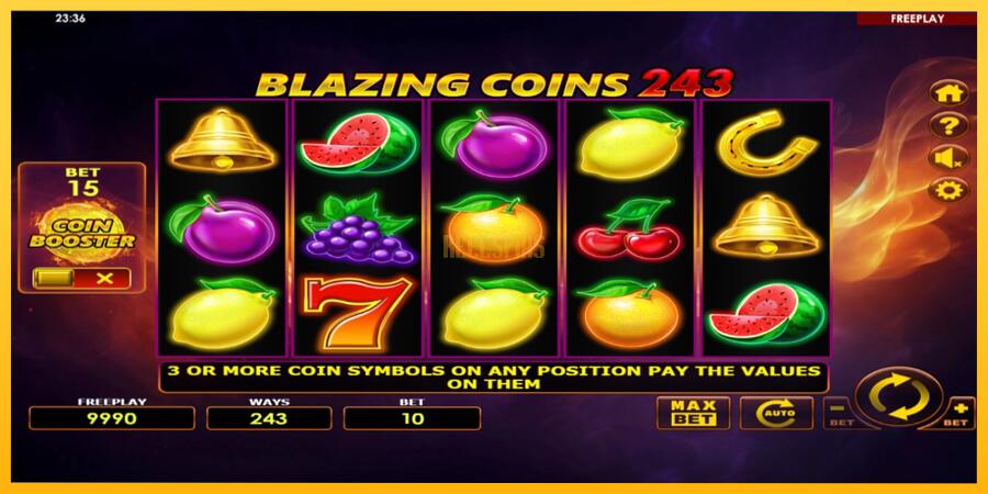 სურათი 2 სათამაშო მანქანა Blazing Coins 243