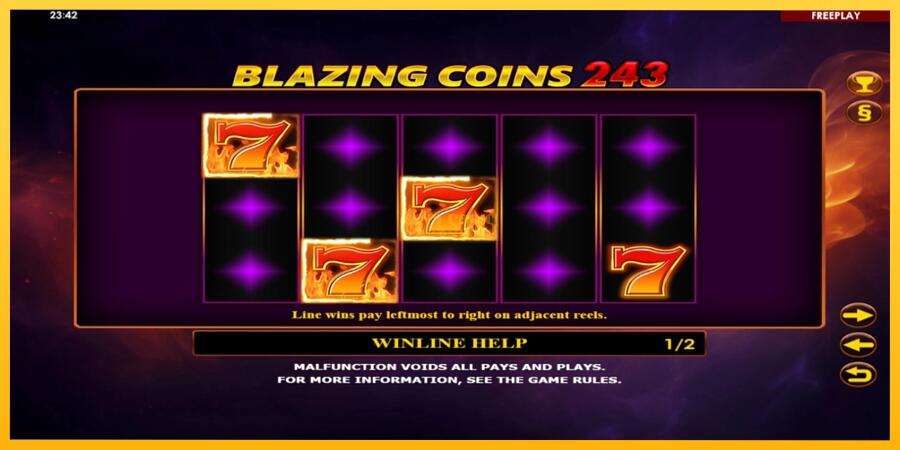 სურათი 5 სათამაშო მანქანა Blazing Coins 243