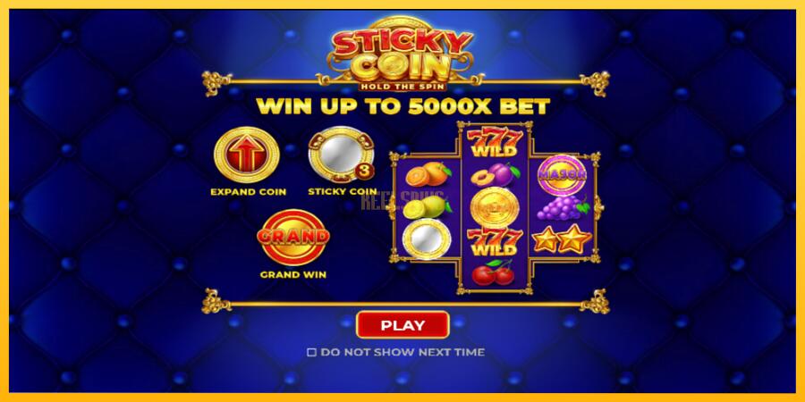 სურათი 1 სათამაშო მანქანა Sticky Coin: Hold the Spin