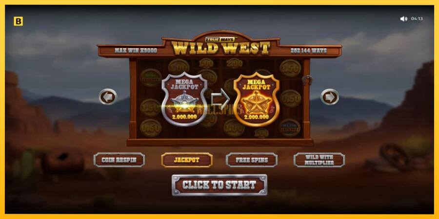 სურათი 1 სათამაშო მანქანა Wild West Trueways