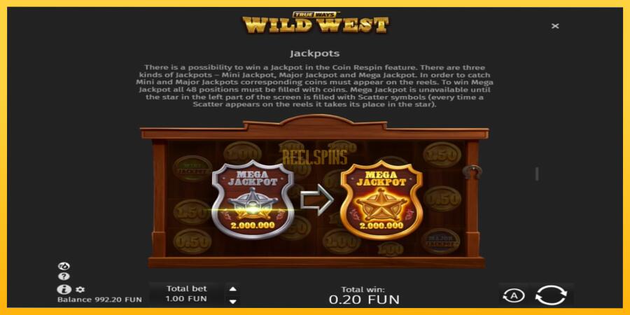 სურათი 6 სათამაშო მანქანა Wild West Trueways