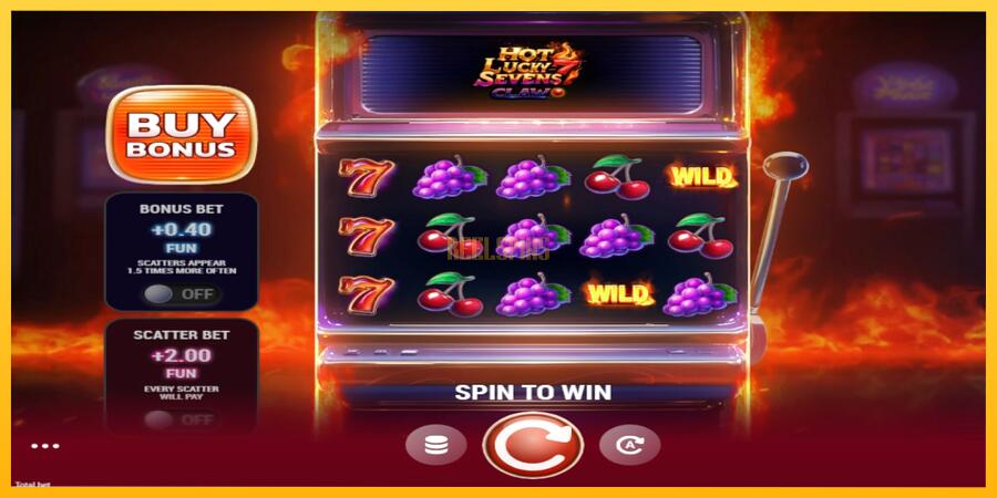 სურათი 1 სათამაშო მანქანა Hot Lucky Sevens Claw