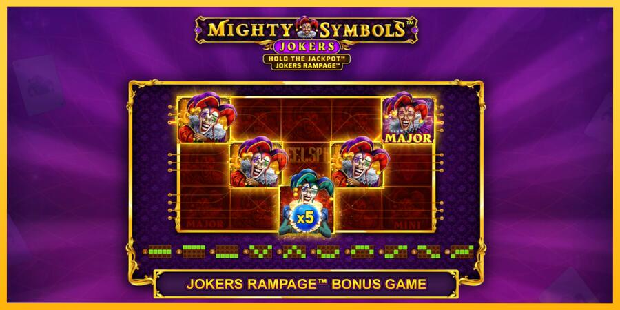 სურათი 1 სათამაშო მანქანა Mighty Symbols: Jokers