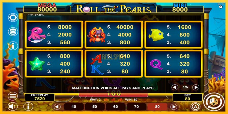 სურათი 5 სათამაშო მანქანა Roll The Pearls Hold & Win