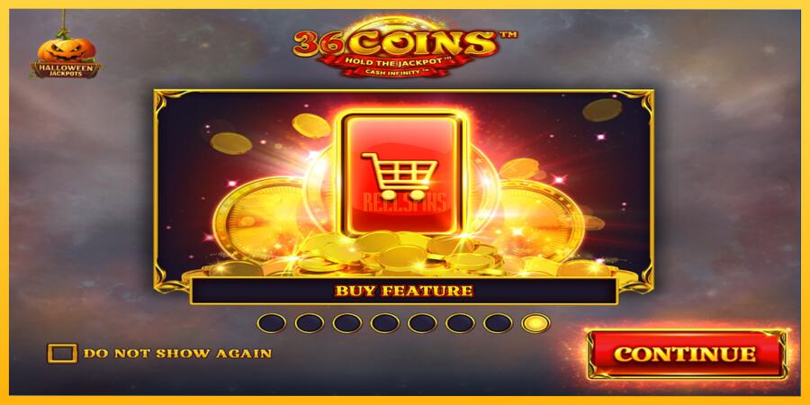 სურათი 1 სათამაშო მანქანა 36 Coins Halloween Jackpots