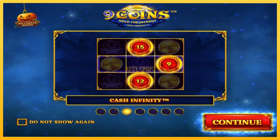 სურათი 1 სათამაშო მანქანა 9 Coins Grand Diamond Edition Halloween Jackpots