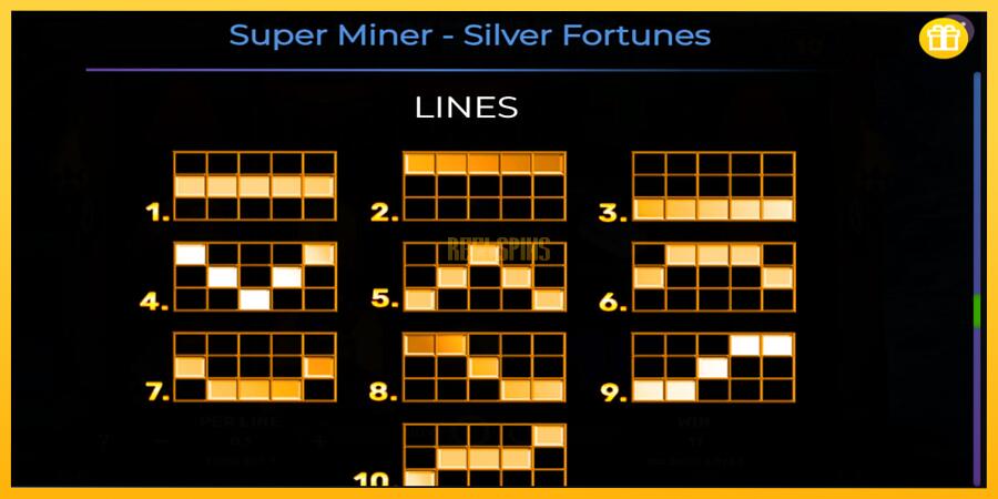 სურათი 7 სათამაშო მანქანა Super Miner Silver Fortunes