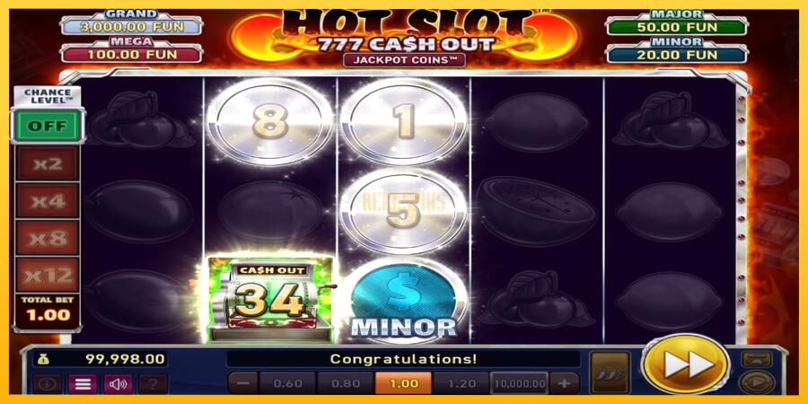 სურათი 2 სათამაშო მანქანა Hot Slot: 777 Cash Out Grand Platinum Edition