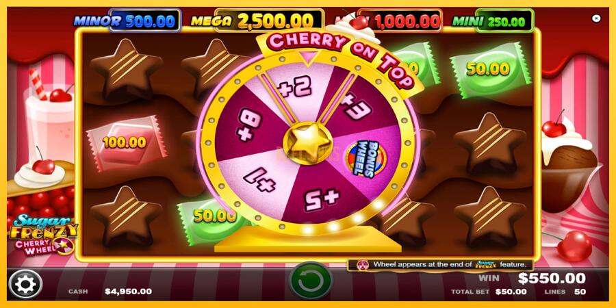 სურათი 4 სათამაშო მანქანა Sugar Frenzy Cherry Wheel