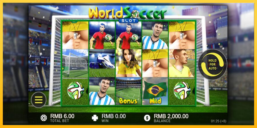 სურათი 2 სათამაშო მანქანა World Soccer Slot