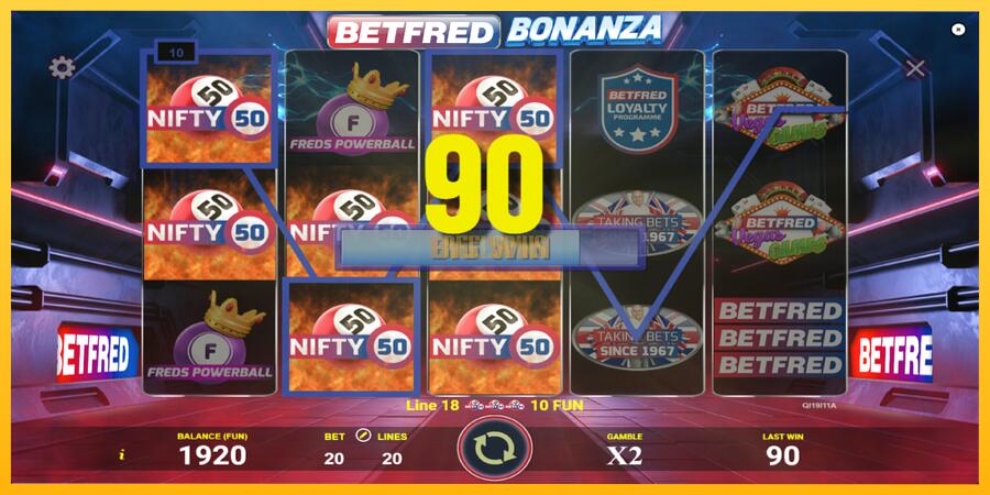 სურათი 2 სათამაშო მანქანა Betfred Bonanza