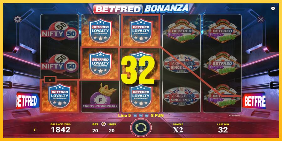 სურათი 4 სათამაშო მანქანა Betfred Bonanza