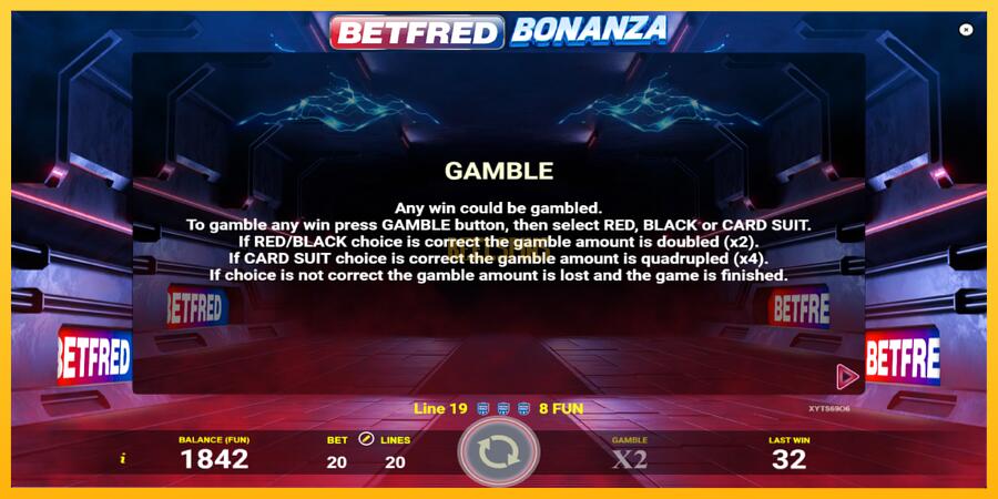 სურათი 6 სათამაშო მანქანა Betfred Bonanza