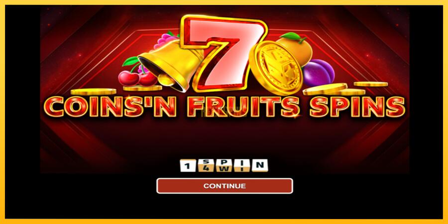 სურათი 1 სათამაშო მანქანა Coinsn Fruits Spins