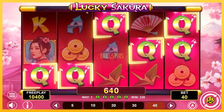 სურათი 3 სათამაშო მანქანა Lucky Sakura Win Spins