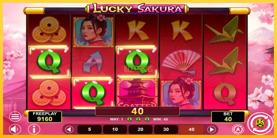 სურათი 4 სათამაშო მანქანა Lucky Sakura Win Spins