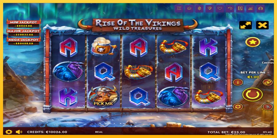 სურათი 2 სათამაშო მანქანა Rise of The Vikings - Wild Treasures