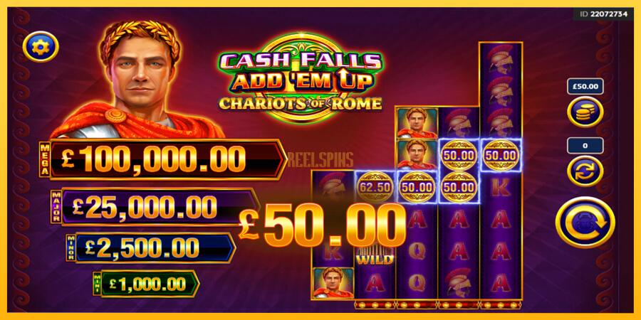 სურათი 3 სათამაშო მანქანა Cash Falls: Add Em Up Chariots of Rome