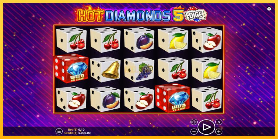 სურათი 1 სათამაშო მანქანა Hot Diamonds 5 Dice