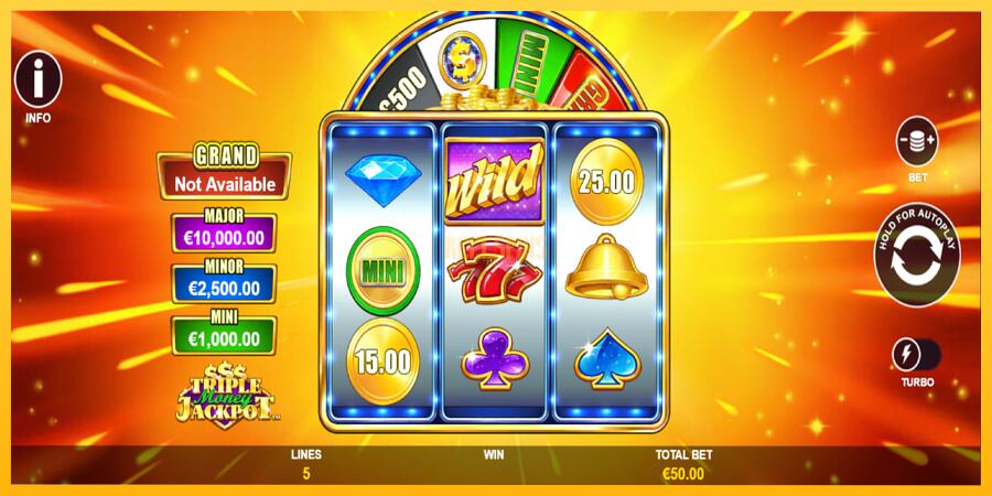 სურათი 2 სათამაშო მანქანა Triple Money Jackpot