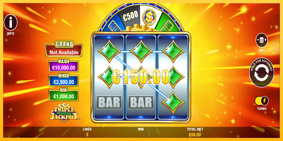 სურათი 3 სათამაშო მანქანა Triple Money Jackpot