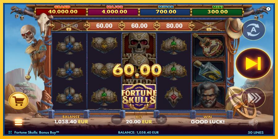 სურათი 3 სათამაშო მანქანა Fortune Skulls Bonus Buy