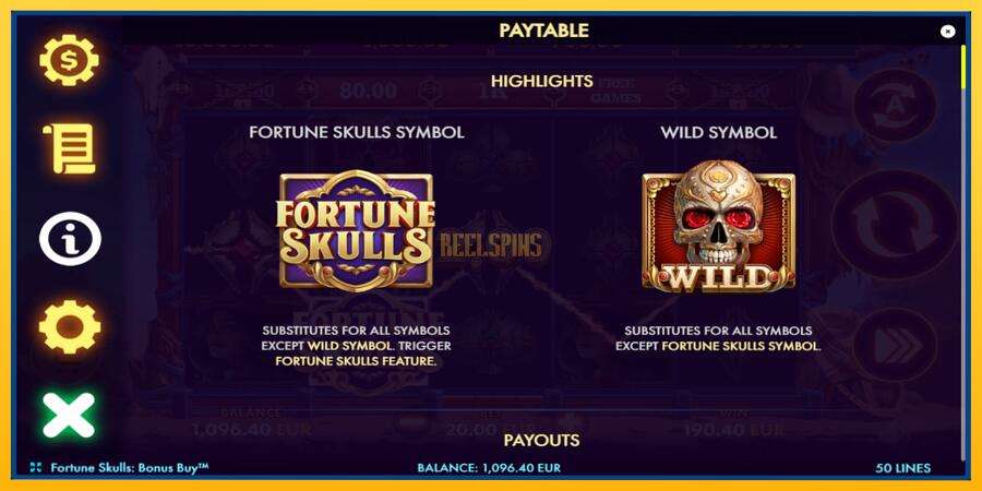 სურათი 5 სათამაშო მანქანა Fortune Skulls Bonus Buy