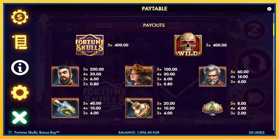 სურათი 6 სათამაშო მანქანა Fortune Skulls Bonus Buy