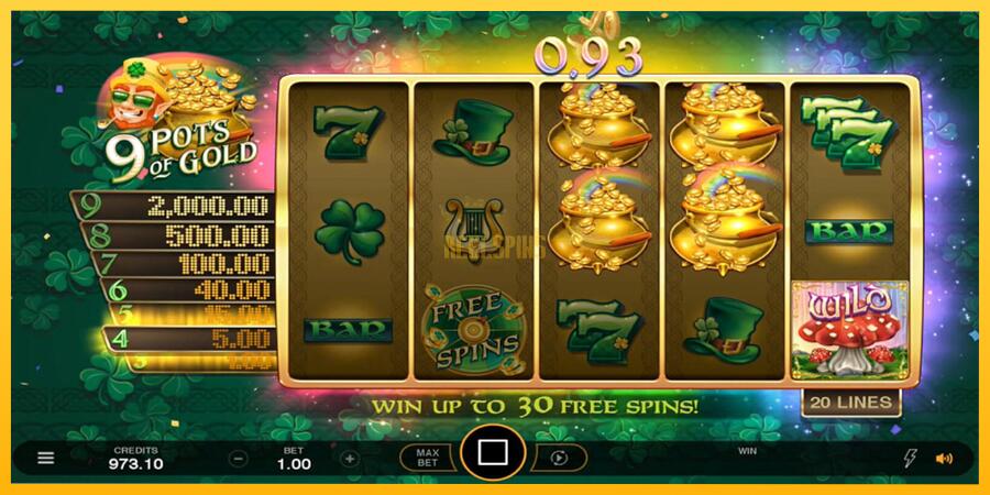 სურათი 6 სათამაშო მანქანა 9 Pots of Gold Land & Win