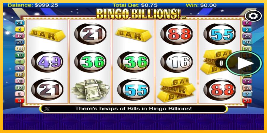 სურათი 1 სათამაშო მანქანა Bingo Billions