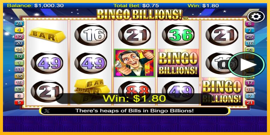 სურათი 2 სათამაშო მანქანა Bingo Billions