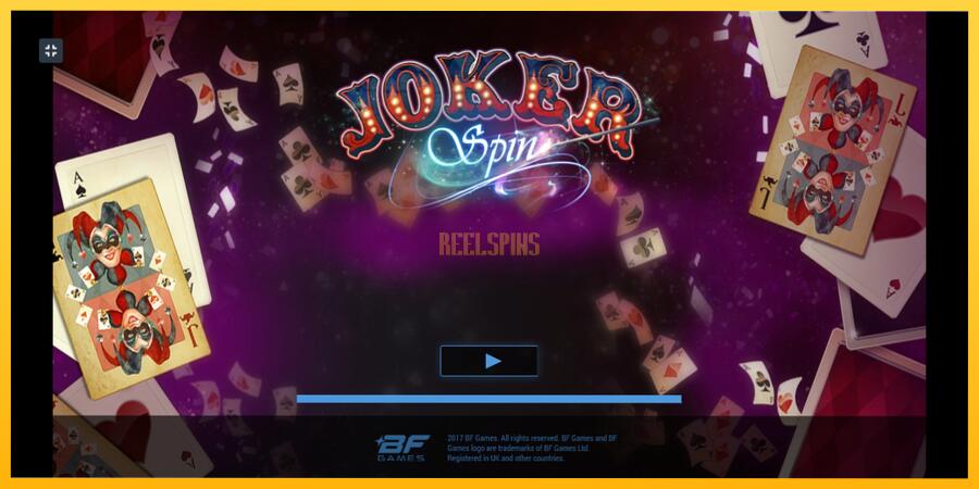 სურათი 1 სათამაშო მანქანა Joker Spin