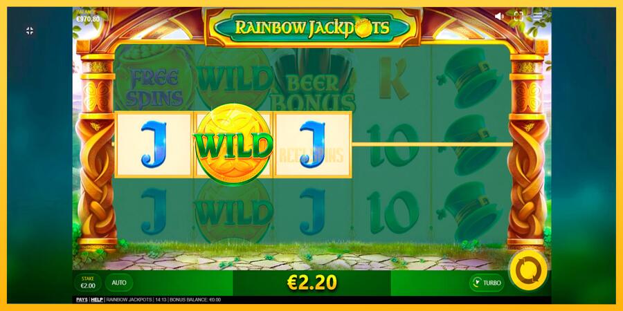 სურათი 7 სათამაშო მანქანა Rainbow Jackpots