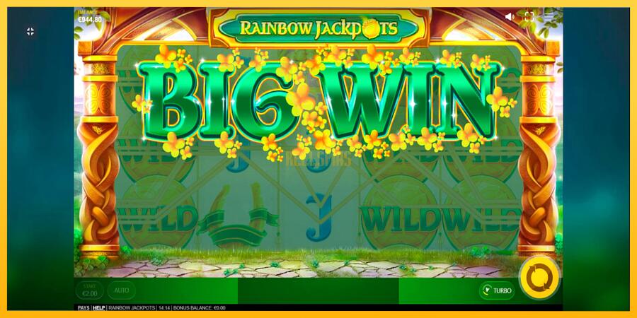 სურათი 9 სათამაშო მანქანა Rainbow Jackpots