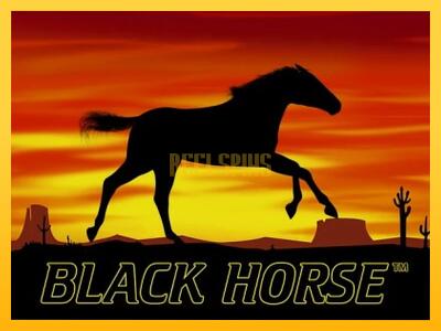 სათამაშო მანქანა Black Horse